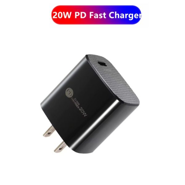 SYA002075401A_1.jpg PD11 Mini Single Port PD3.0 USB-C / Type-C 20W Fast Charger for iPhone / iPad Series, US Plug, US Plug