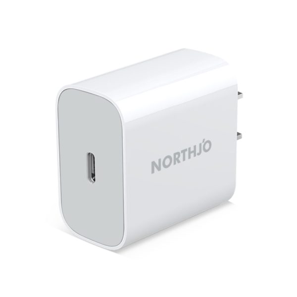 SYA002161501A-1.jpg NORTHJO NOPD2000 PD 20W USB-C / Type-C Single Port Fast Wall Charger, US Plug, EU Plug