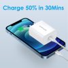 SYA002161501A_3.jpg NORTHJO NOPD2000 PD 20W USB-C / Type-C Single Port Fast Wall Charger, US Plug, EU Plug