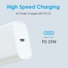 SYA002162701A_3.jpg NORTHJO NOPD2501 PD 25W USB-C / Type-C Single Port Fast Charger, US Plug, EU Plug, UK Plug, AU Plug