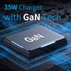 SYA002169501A_2.jpg NORTHJO NOGAN3502 GaN PD PPS 35W Dual USB-C / Type-CWall Fast Charger, EU Plug, UK Plug