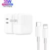 SYA0022352_B1.jpg 35W PD3.0 USB-C / Type-C Dual Port Charger with Type-C to 8 Pin Data Cable, US Plug, US Plug + 1m 8 Pin Cable, US Plug + 2m 8 Pin Cable