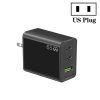 SYA002257301A-1.jpg GaN PD65W Type-C x 2 + USB3.0 Laptop Adapter for Apple MacBook Series ,US Plug