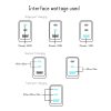 SYA0022573_B5.jpg GaN PD65W Type-C x 2 + USB3.0 Laptop Adapter for Apple MacBook Series ,US Plug
