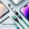 SYA0022855_B12.jpg ENKAY PD60W Type-C to Type-C / 8 Pin / Micro USB Magnetic 540 Degrees Rotating Fast Charging Cable, 1m, 2m