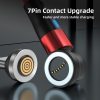 SYA0022857_B3.jpg ENKAY 3 in 1 3A USB to Type-C / 8 Pin / Micro USB Magnetic 540 Degrees Rotating Fast Charging Cable, 1m, 2m