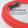 SYA0022857_B7.jpg ENKAY 3 in 1 3A USB to Type-C / 8 Pin / Micro USB Magnetic 540 Degrees Rotating Fast Charging Cable, 1m, 2m