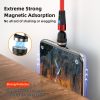 SYA0022857_B8.jpg ENKAY 3 in 1 3A USB to Type-C / 8 Pin / Micro USB Magnetic 540 Degrees Rotating Fast Charging Cable, 1m, 2m