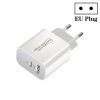 SYA002305301-1.jpg PD30W USB-C / Type-C + QC3.0 USB Dual Port Charger, EU Plug, US Plug, AU Plug
