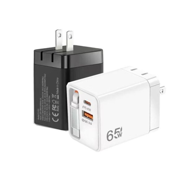 SYA0030389_B1.jpg FC1 3-in-1 70cm Retractable Type-C Cable, PD3.0, QC3.0 USB Phone Charger, US ...