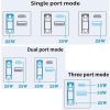 FC1 3-in-1 70cm Retractable Type-C Cable, PD3.0, QC3.0 USB Phone Charger, UK ...