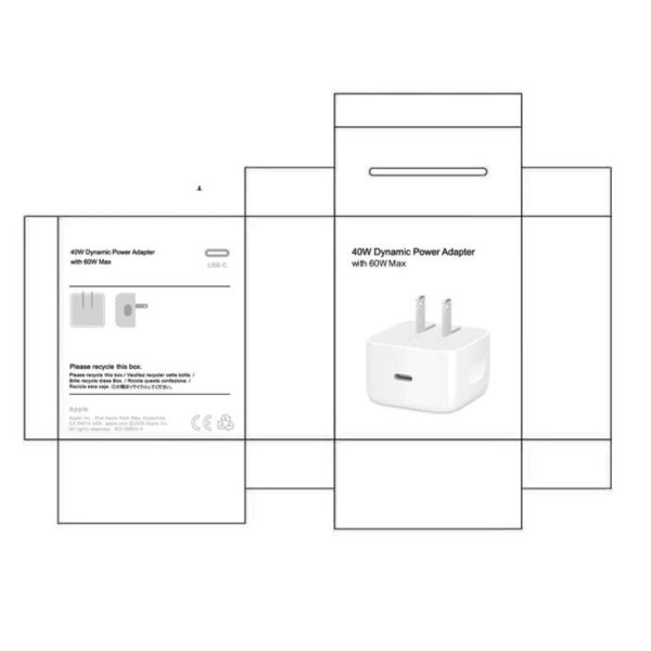 SYA0031021_4.jpg A3365 PD40W USB-C / Type-C Interface Foldable Plug Charger, US Plug