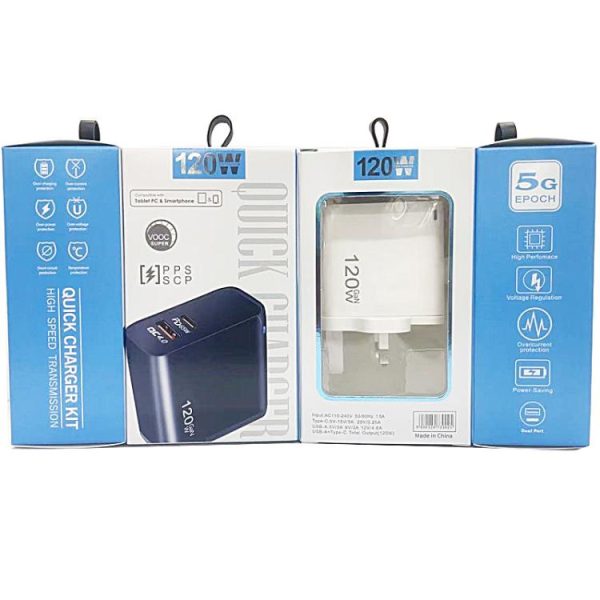 SYA0031378_B4.jpg TE-PD65 GaN PD 65W + QC4.0 USB Fully Compatible Protocol Charger ,EU Plug