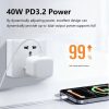 SYA0031596_2.jpg A3365 PD40W USB-C / Type-C Interface Charger, EU Plug