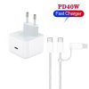SYA0031599_1.jpg A3365 PD40W USB-C / Type-C Charger with Type-C to Type-C / 8 Pin Data Cable, ...