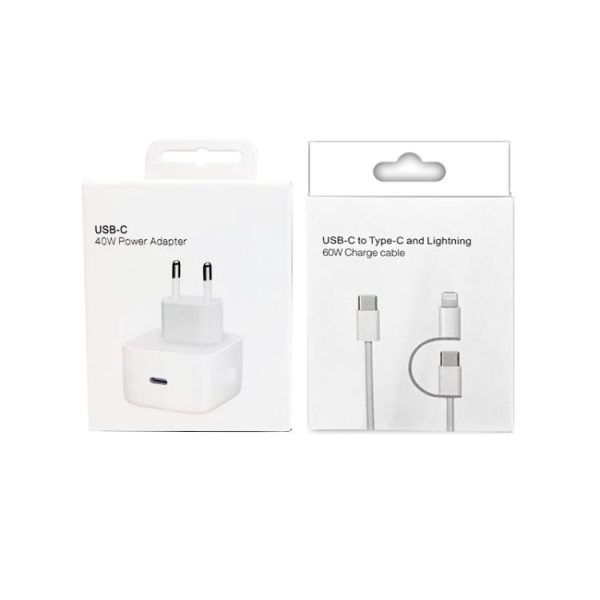 SYA0031599_5.jpg A3365 PD40W USB-C / Type-C Charger with Type-C to Type-C / 8 Pin Data Cable, ...