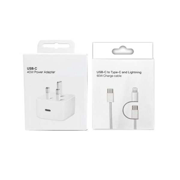 SYA0031602_5.jpg A3365 PD40W USB-C / Type-C Charger with Type-C to Type-C / 8 Pin Data Cable, ...