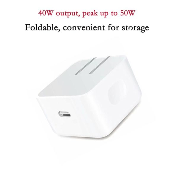SYA0031603_3.jpg A3365 PD40W USB-C / Type-C Charger with Type-C to Type-C / 8 Pin Data Cable, ...