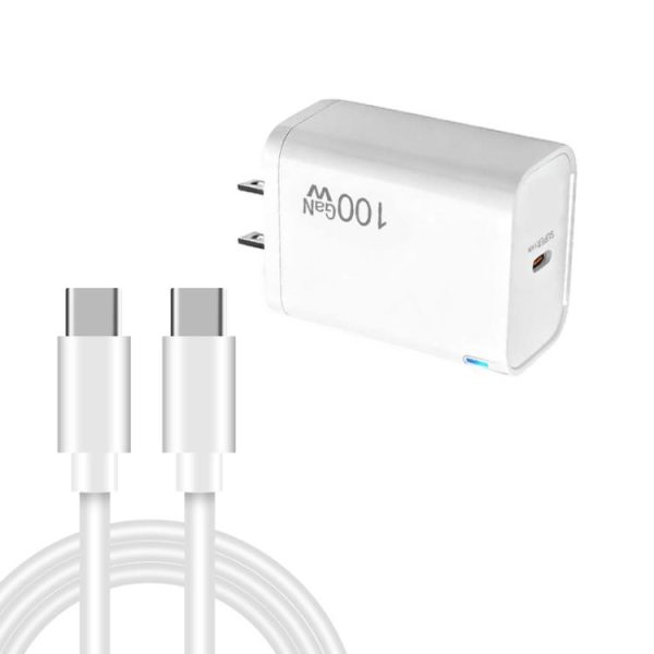 SYA003190101A-1.jpg TE-PD46 GaN 100W PD 45W Fully Compatible Charger with Type-C to Type-C Data C...