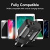 TBD0563482801_B5.jpg 18W PD + QC 3.0 Fast Charge Travel Charger Power Adapter With LED Indication Function, EU Plug Black, US Plug Black, UK Plug Black, EU Plug White, US Plug White, UK Plug White
