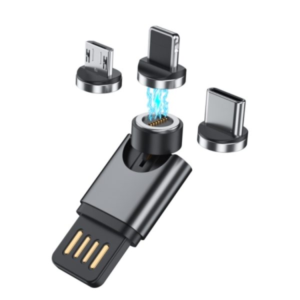TBD0601962301A-1.jpg USB Portable Magnetic Adapter, Random Colors Delivery, Data Function, Charging Function