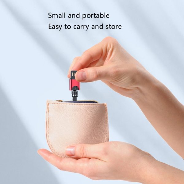 TBD0601962301_B5.jpg USB Portable Magnetic Adapter, Random Colors Delivery, Data Function, Charging Function
