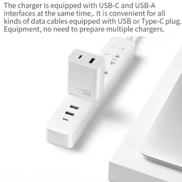TBD06038687_B2.jpg Original Xiaomi 35W USB-C+USB-A Fast Charge Portable Dual Port Charger(1C+1A)...