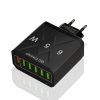 TBD0606305801-1.jpg 65W 6USB Ports QC3.0 Fast Charging Cell Phone Charger, EU Plug (Black), EU Pl...