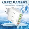 TBD06063058_B5.jpg 65W 6USB Ports QC3.0 Fast Charging Cell Phone Charger, EU Plug (Black), EU Pl...