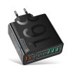 TBD0606305901-1.jpg 150W 4USB+4Type-C 8 Interface QC3.0 Fast Charging Cell Phone Charger, EU Plug...