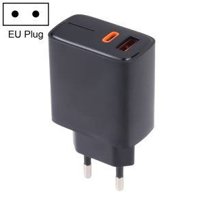 LZ-1130 PD 20W Type-C+QC 3.0 USB Fast Charger, 20W EU Plug, 20W US Plug