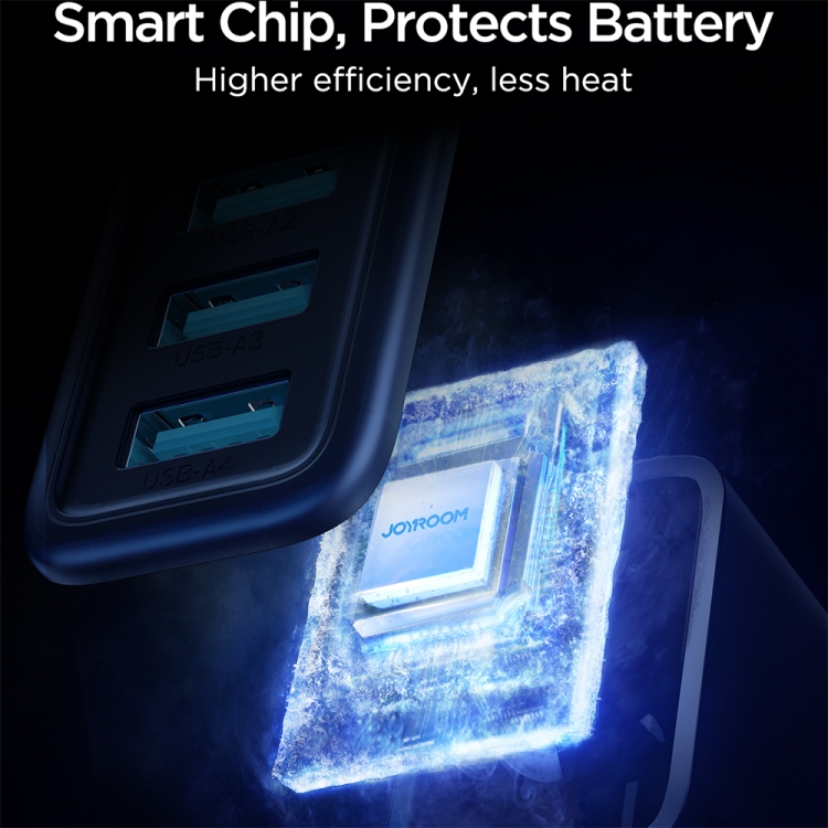 JOYROOM JR-TCN03 4.8A 24W 4 USB Ports Charger, JR-TCN03 5 JOYROOM JR-TCN03 4.8A 24W 4 USB Ports Charger, JR-TCN03 - Image 5