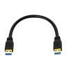 EDA006999501A-1.jpg USB 3.0 Male To USB 3.0 Male Double End USB Cable, 0.3m, 0.6m, 1m