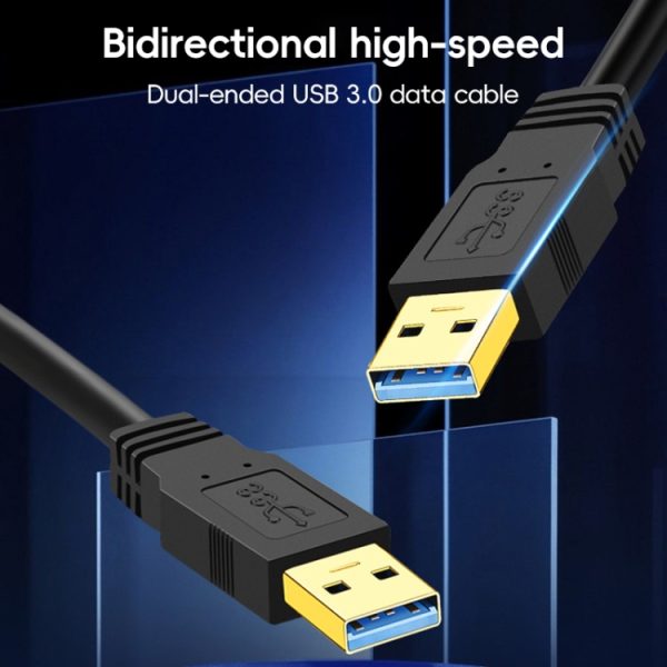 EDA006999501A_6.jpg USB 3.0 Male To USB 3.0 Male Double End USB Cable, 0.3m, 0.6m, 1m