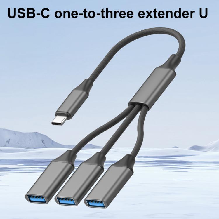 3 in 1 OTG Expander Splitter Dock Station, USB-A to USB-A, USB-C / Type-C to USB-A 2 3 in 1 OTG Expander Splitter Dock Station, USB-A to USB-A, USB-C / Type-C to USB-A - Image 2