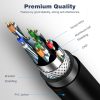S-PC-4563B_3.jpg USB 2.0 Male to 2 Dual USB Female Jack Adapter Cable for Computer / Laptop