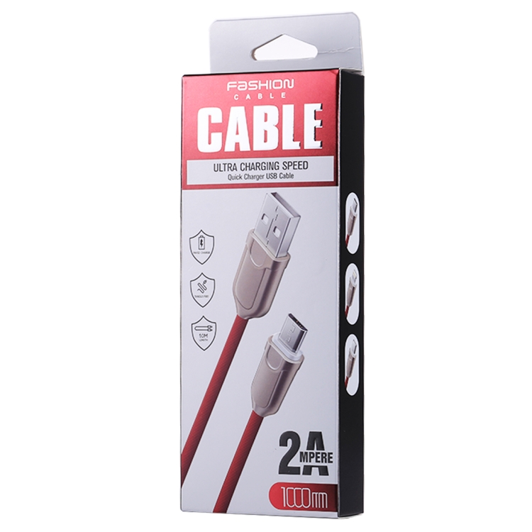 1m 2A Micro USB to USB 2.0 Data Sync Quick Charger Cable 6 1m 2A Micro USB to USB 2.0 Data Sync Quick Charger Cable - Image 6