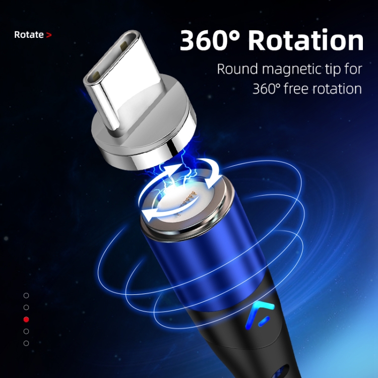 ENKAY 3A USB to 8 Pin Magnetic Fast Charging Data Cable with LED Light, 1m 3A USB to 8 Pin, 2m 3A USB to 8 Pin 5 ENKAY 3A USB to 8 Pin Magnetic Fast Charging Data Cable with LED Light, 1m 3A USB to 8 Pin, 2m 3A USB to 8 Pin - Image 5