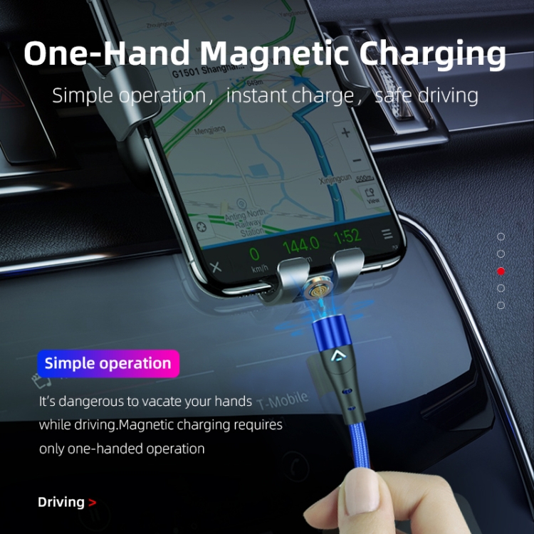 ENKAY 2 in 1 3A USB to 8 Pin + Type-C Magnetic Fast Charging Data Cable, 1m 3A USB to 8 Pin + Type-C, 2m 3A USB to 8 Pin + Type-C 4 ENKAY 2 in 1 3A USB to 8 Pin + Type-C Magnetic Fast Charging Data Cable, 1m 3A USB to 8 Pin + Type-C, 2m 3A USB to 8 Pin + Type-C - Image 4