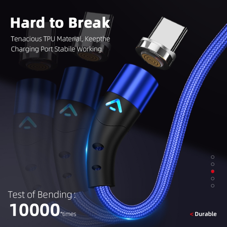 ENKAY 2 in 1 3A USB to 8 Pin + Type-C Magnetic Fast Charging Data Cable, 1m 3A USB to 8 Pin + Type-C, 2m 3A USB to 8 Pin + Type-C 7 ENKAY 2 in 1 3A USB to 8 Pin + Type-C Magnetic Fast Charging Data Cable, 1m 3A USB to 8 Pin + Type-C, 2m 3A USB to 8 Pin + Type-C - Image 7