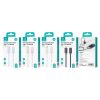 USAMS US-SJ697 USB-C / Type-C to 8 Pin 30W Striped Fast Charge Data Cable, 1m, 2m, 3m