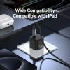 EDA0085279_B7.jpg USAMS CC267 20W GaN USB-C / Type-C Port Mini Fast Charger, US Plug