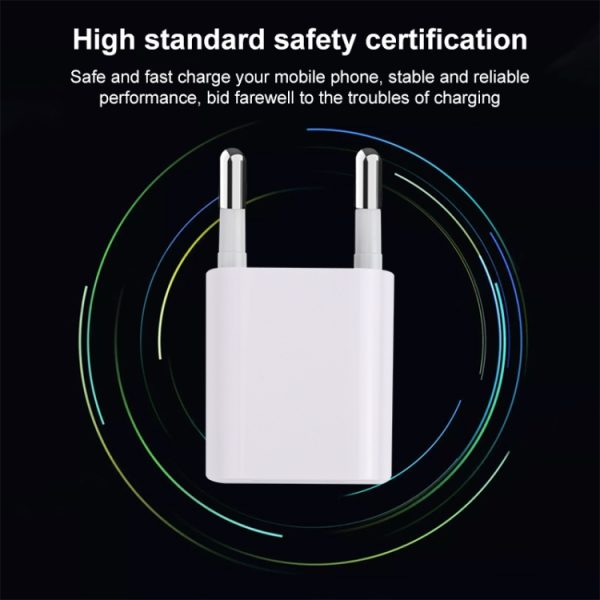 S-IP4G-0288A_4.jpg A2165 5V 1A Single USB Interface Mini Travel Charger, US Plug, AU Plug, EU Plug, US Plug
