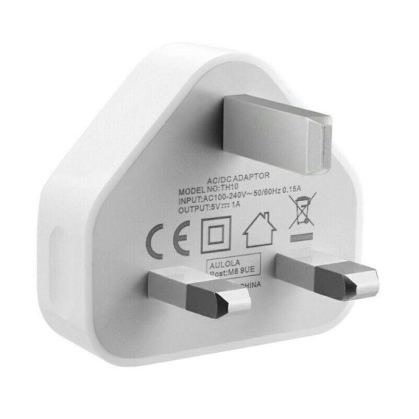 S-IP5G-0107C_2.jpg 5V / 1A (US Plug) USB Charger Adapter For iPhone, Galaxy, Huawei, Xiaomi, LG, HTC and Other Smart Phones, Rechargeable Devices, UK Plug, EU Plug, US Plug