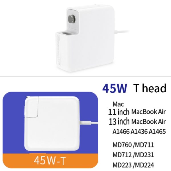 EDA001525803_B3.jpg A1436 45W 14.85V 3.05A 5 Pin MagSafe 2 Power Adapter for MacBook, Cable Length: 1.6m,, 45W AU Plug, 45W EU Plug, 45W UK Plug