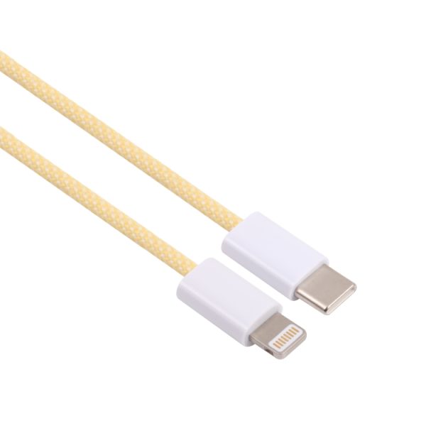 EDA002324801E_2.jpg PD USB-C / Type-C to 8 Pin Data Cable, Cable Length: 1m, 12W, 20W