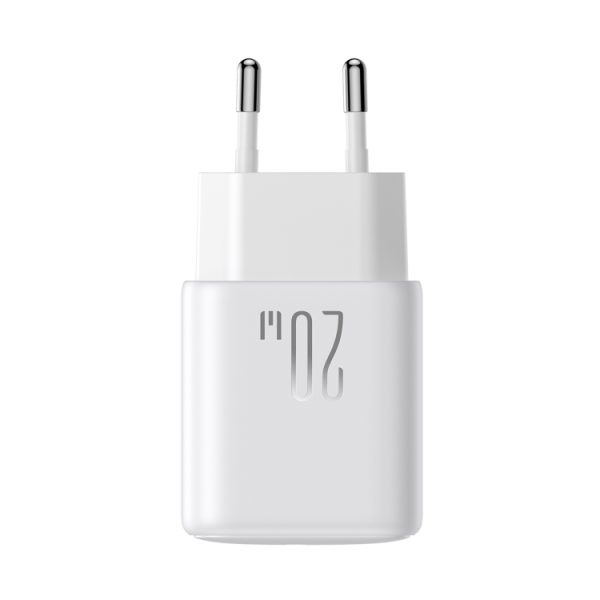 JOYROOM JR-TCF20 PD20W Type-C Port Charger Kit with Type-C to Type-C Cable, EU Plug + Type-C to Type-C Cable, UK Plug + Type-C to Type-C Cable