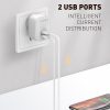 IP8G0611EU_2.jpg LDNIO A201 2.4A Dual USB Charging Head Travel Direct Charge Mobile Phone Adapter Charger With Micro USB Data Cable, Micro USB