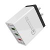 IPXS2002B-1.jpg AR-QC-03 2.1A 3 USB Ports Quick Charger Travel Charger, US Plug, AR-QC-03 US Plug Blue, AR-QC-03 US