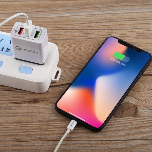 IPXS2002B_6.jpg AR-QC-03 2.1A 3 USB Ports Quick Charger Travel Charger, US Plug, AR-QC-03 US Plug Blue, AR-QC-03 US